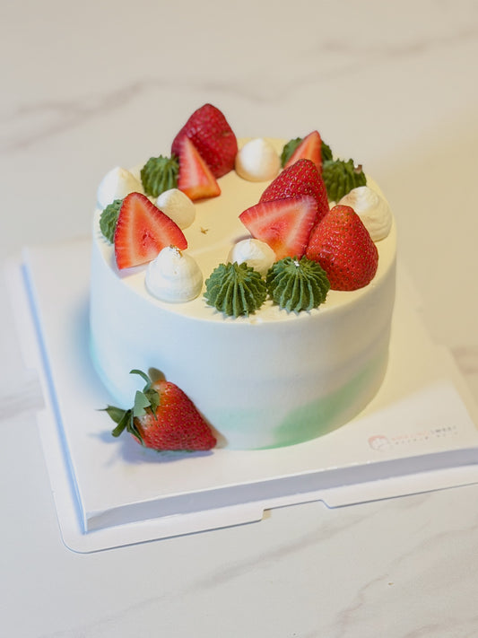 Uji Marukyu Koyamaen Matcha Strawberry Cake